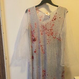 Rubie's White and Red Costume Dress